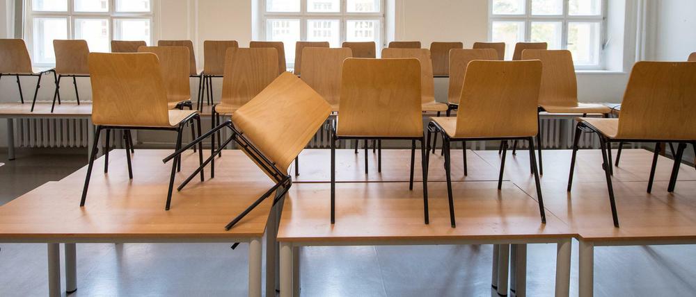 Die Osterferien beginnen, die Schulen sind schon jetzt überwiegend leer.