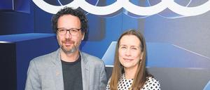 Beim Audi-Brunch. Die Berlinale-Chefs Rissenbeek (r.) und Chatrian. 