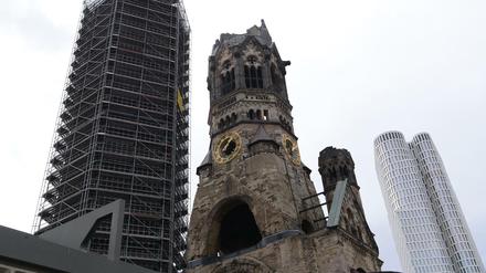 In die Gedenkhalle der Berliner Gedächtniskirche ist eingebrochen worden.