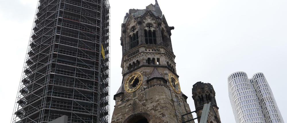 In die Gedenkhalle der Berliner Gedächtniskirche ist eingebrochen worden.