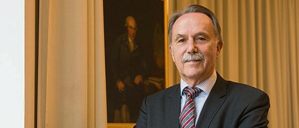 Zukunft im Blick. Klaus-Dieter Lehmann initiierte das Humboldt Forum. 