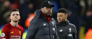 Ungewohntes Bild. So sieht Jürgen Klopp aus, wenn er ein Liga-Spiel verliert.