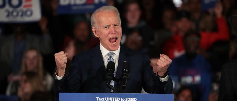 Großer Sieger in South Carolina: Joe Biden