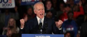 Großer Sieger in South Carolina: Joe Biden 