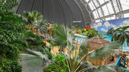 Das Erlebnisbad Tropical Islands in Dahme-Spreewald.