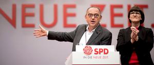 Die SPD-Chefs Saskia Esken und Norbert Walter-Borjans.