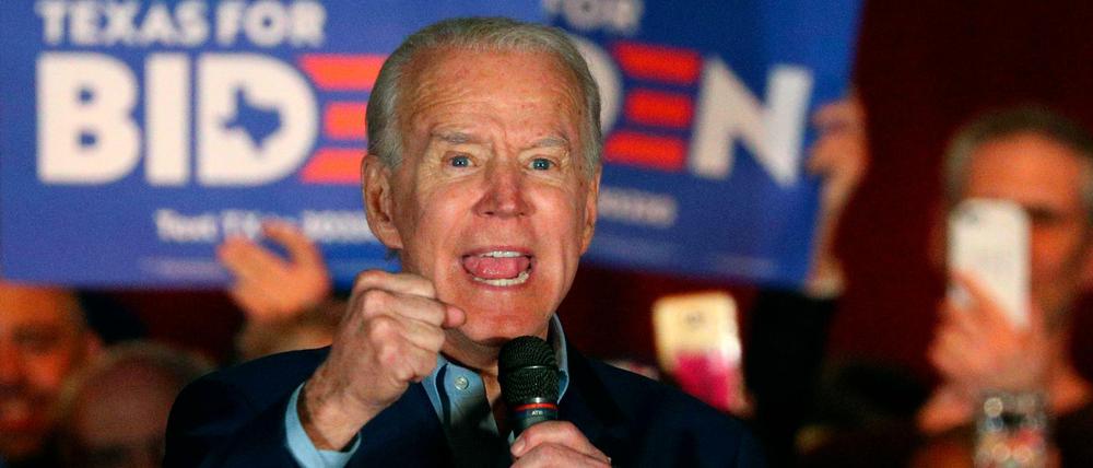 Im Aufwind: Joe Biden