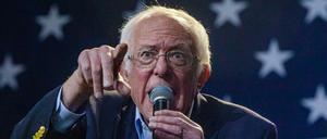 Bernie Sanders, demokratischer Bewerber um die Präsidentschaftskandidatur