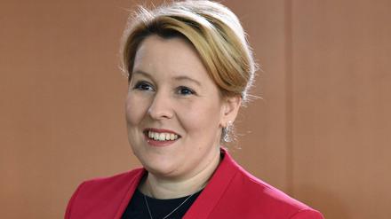 Bundesfamilienministerin Franziska Giffey (SPD).