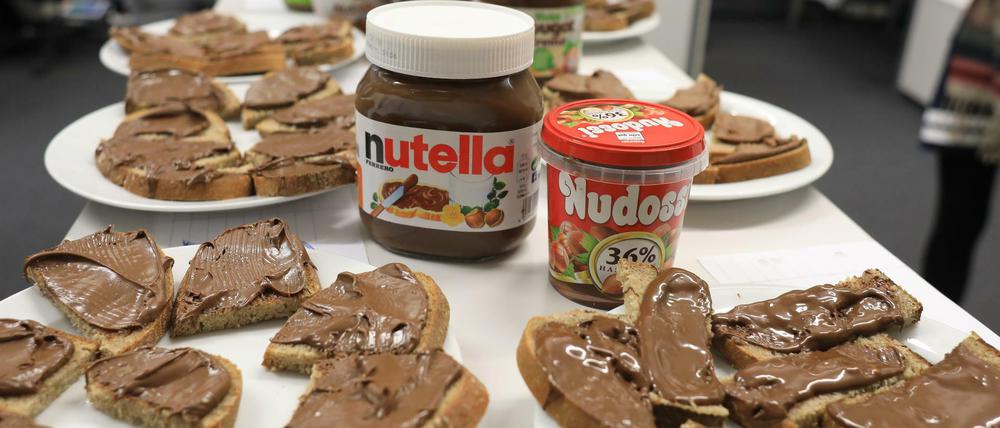 Nutella ist bei den meisten Kunden beliebter als die Eigenmarken des Supermärkte.