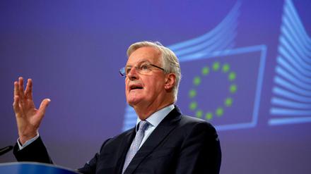 Der EU-Chefverhandler Michel Barnier am Donnerstag in Brüssel.