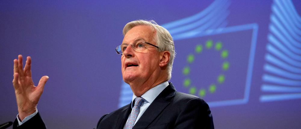 Der EU-Chefverhandler Michel Barnier am Donnerstag in Brüssel.
