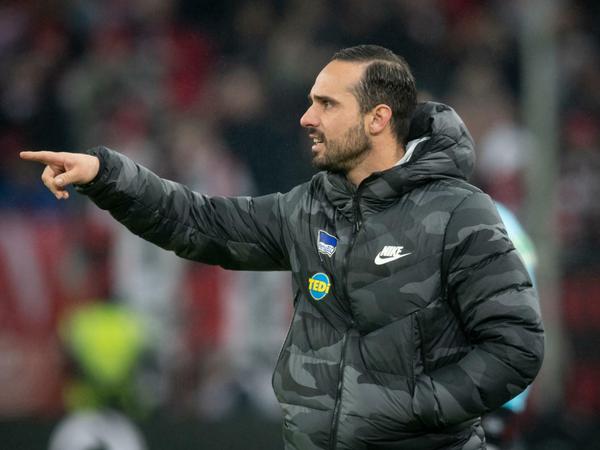 Da lang: Alexander Nouri bestimmt über Herthas Geschicke.