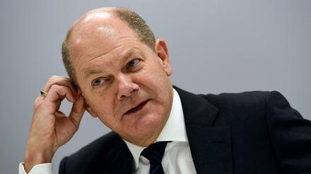 Finanzminister Olaf Scholz. 