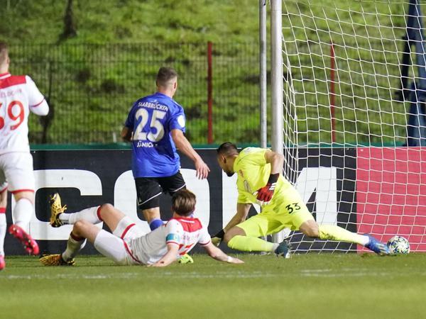Eins vor: Tobias Jänicke erzielte die Führung für seine Saarbrücker.