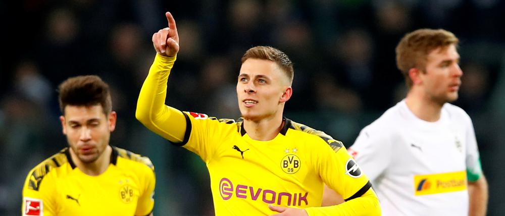 Thorgan Hazard erzielte gegen seine alten Kollegen das 1:0.