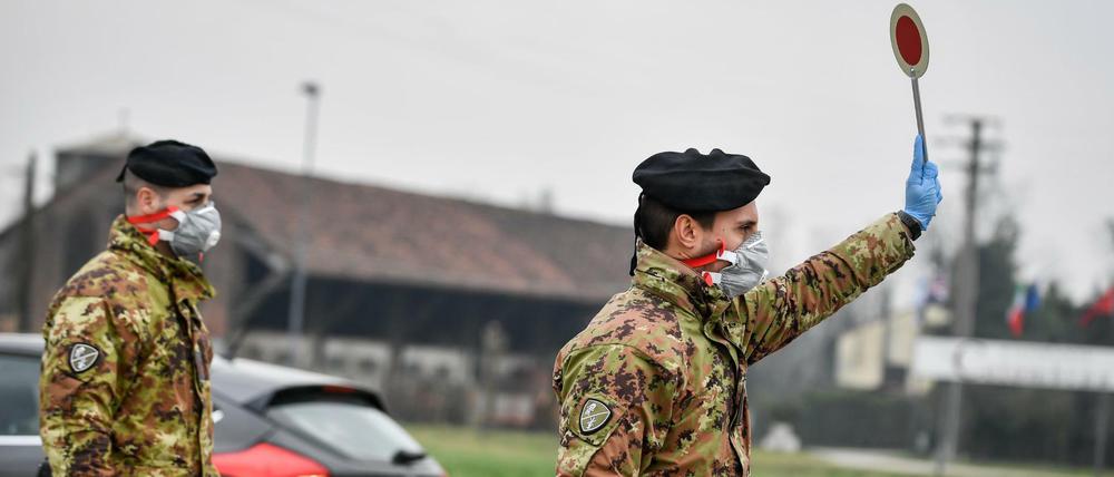 Italiens Regierung verschärfte die Maßnahmen nochmal deutlich.