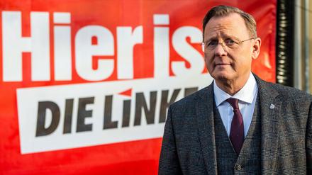 Linkspolitiker Ramelow braucht Unterstützung aus der CDU, wenn er Ministerpräsident werden will. 