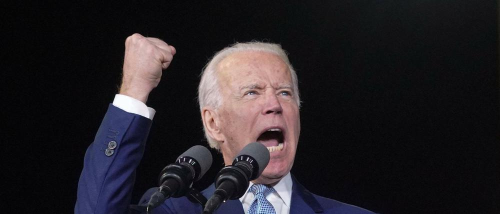 Erfolgreicher am Super Tuesday: Joe Biden.