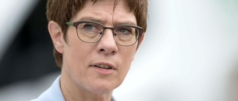 Annegret Kramp-Karrenbauer, CDU-Vorsitzende und Verteidigungsministerin.