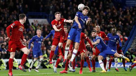 Chelsea bestrafte Liverpools Abwehrfehler im Pokal konsequent. 