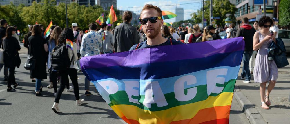 Pride-Parade in Warschau (Archivbild)