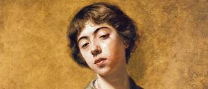Selbstbildnis. Gemälde von Sabine Lepsius (1864 - 1942)