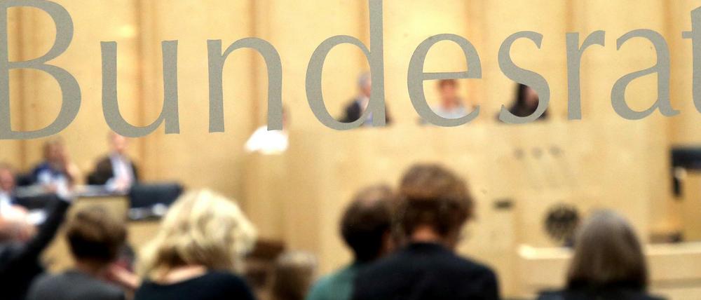 Die Presse will mehr Einblick: Eine Sitzung im Bundesrat.
