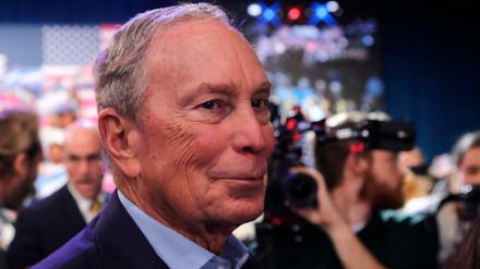 Der US-Multimilliardär und ehemalige New Yorker Bürgermeister Michael Bloomberg hat aufgegeben.