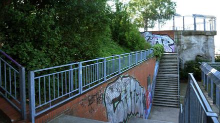 Der Bunker im Volkspark am Humboldthain in Berlin (Archivbild).