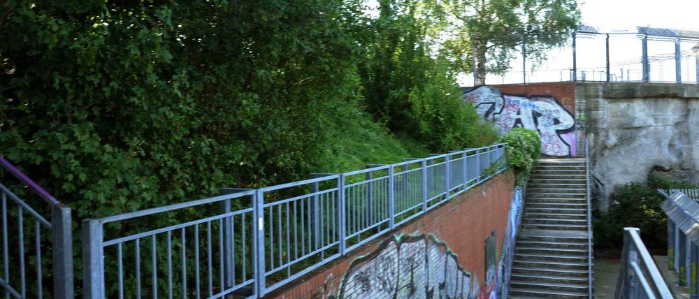 Der Bunker im Volkspark am Humboldthain in Berlin (Archivbild).