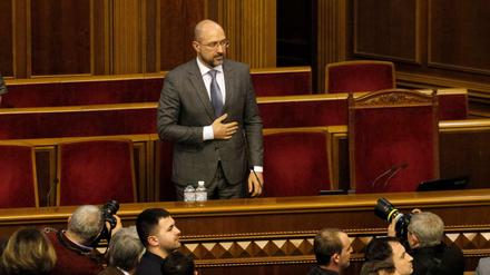 Der neue ukrainische Regierungschef Denis Schmygal.