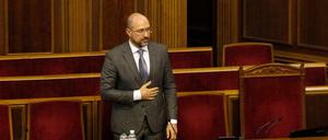 Der neue ukrainische Regierungschef Denis Schmygal.
