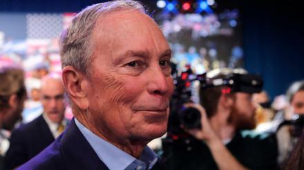 Michael Bloomberg,. Ex-Bürgermeister von New York und einer der reichsten Männer der Welt. 