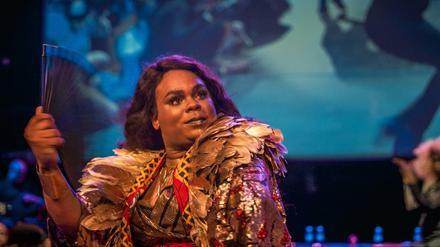 Tänzerin Lasseindra in dem Dokumentarfilm „History of Voguing: Fabulous“.