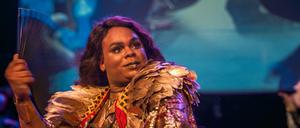 Tänzerin Lasseindra in dem Dokumentarfilm „History of Voguing: Fabulous“.