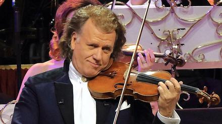 Der niederländische Violinist André Rieu.