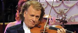 Der niederländische Violinist André Rieu.