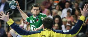 Tim Matthes gab mit den Füchsen alles gegen den Meister.