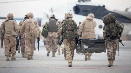 Das Bundeswehr-Kontingent in Afghanistan bleibt weiter bei bis zu 1300 Soldaten. 