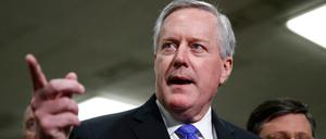 Der republikanische Kongressabgeordnete und neue Stabschef im Weißen Haus Mark Meadows.