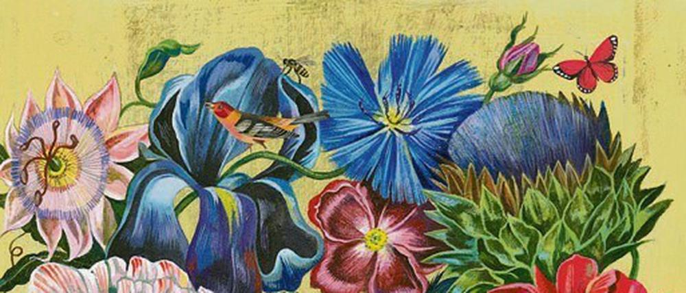 Olaf Hajek hat die Blumen wunderbar inszeniert. 