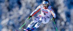 Gut geflogen. Thomas Dreßen beim Saisonabschluss in der Abfahrt in Kvitfjell.