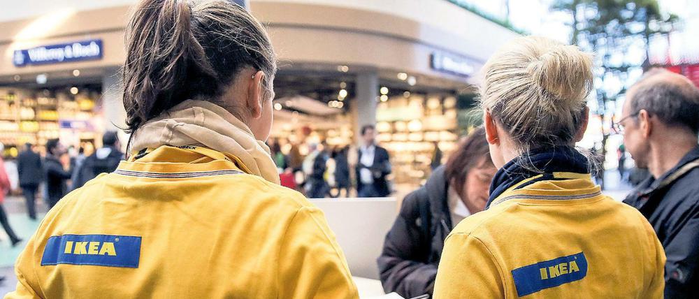Bei Ikea-Tempelhof beträgt der Frauenanteil 60 Prozent.