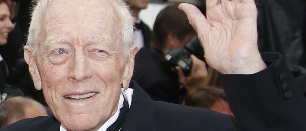 Max von Sydow bei einer Filmpremiere im Mai 2016 in Cannes.