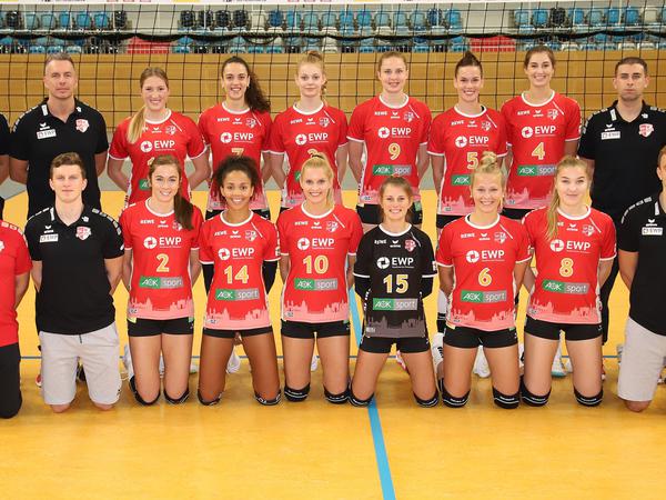 Bitte recht freundlich: Das Team des SC Potsdam.