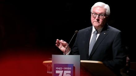 Bundespräsident Frank-Walter Steinmeier in Dresden 
