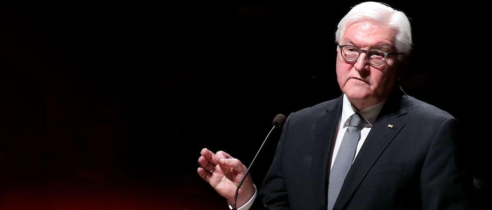 Bundespräsident Frank-Walter Steinmeier in Dresden 