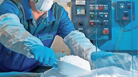 Ferak Berlin produziert ein Wirkstoff für Desinfektionsmittel.