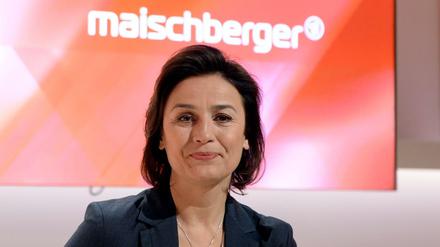 Die Journalistin und Moderatorin Sandra Maischberger